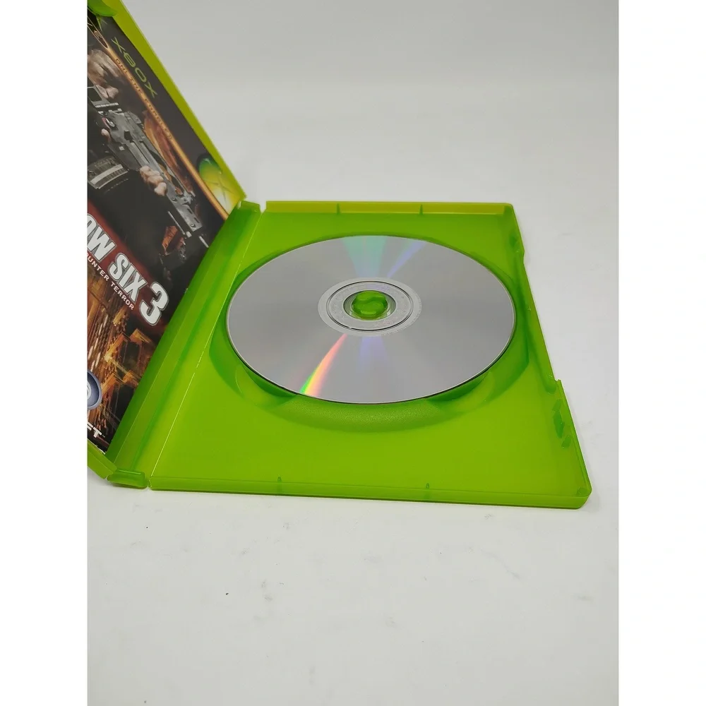 Ubisoft Tom Clancy Rainbow Six 3 Xbox Tactical Shooter Game Retro Military Sim
